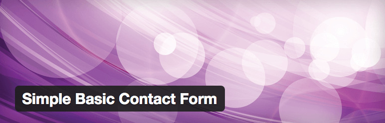 Simple Basic Contact Form plugin logo