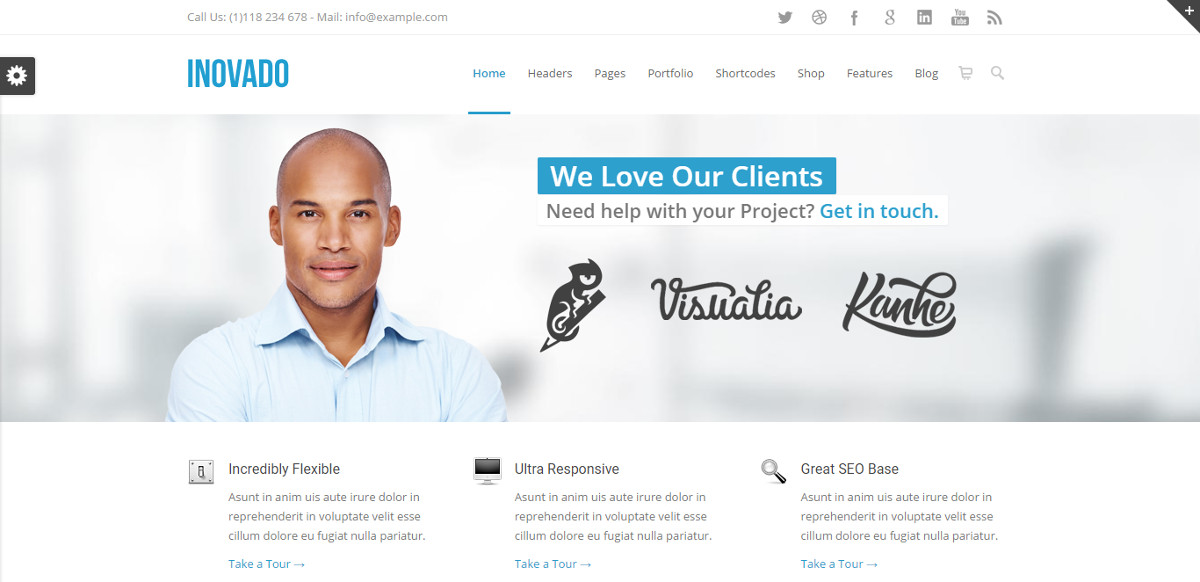 Inovado WordPress Theme