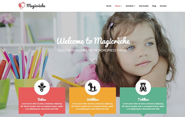 Magicreche-WordPress-Theme