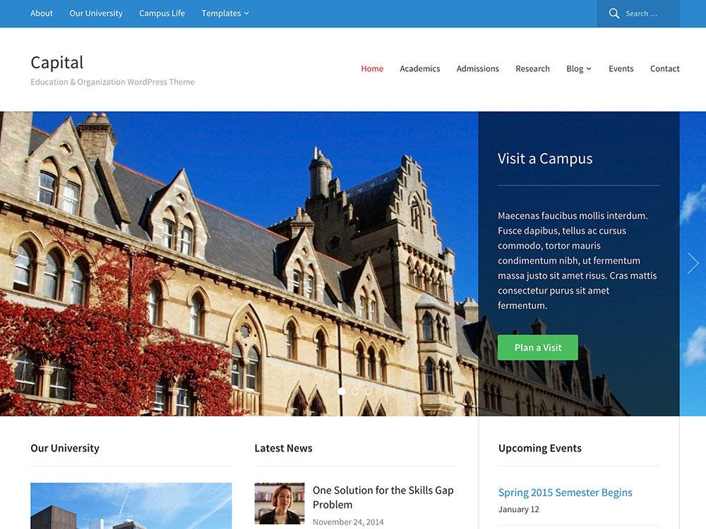 capital-wordpress-theme