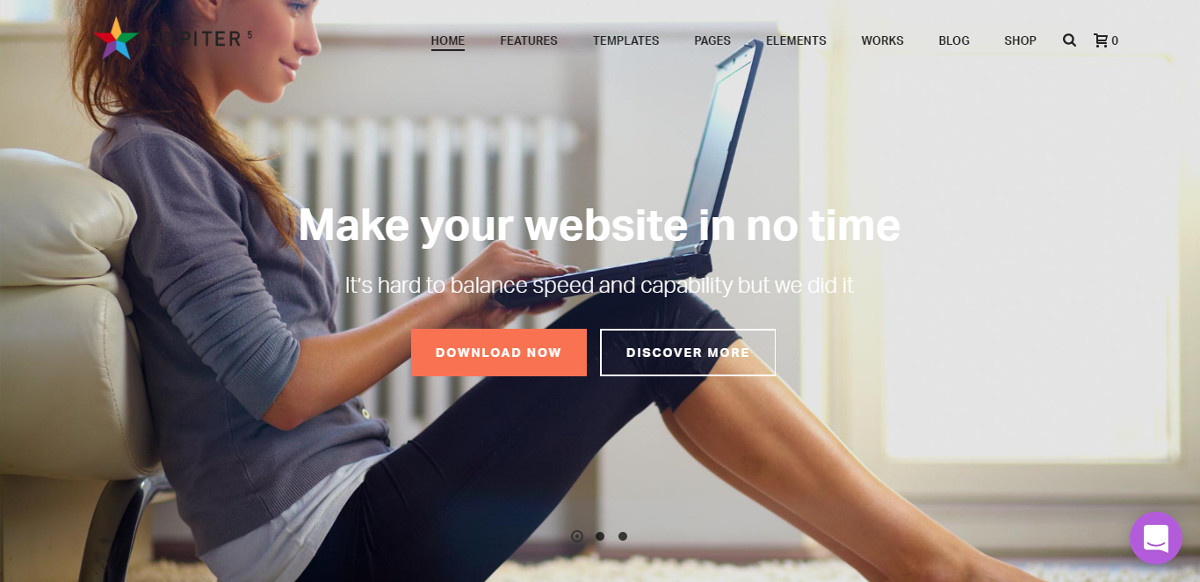 Jupiter WordPress Theme