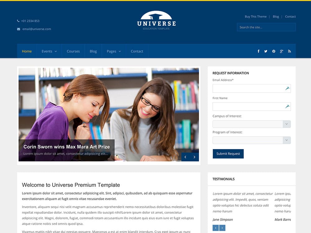 Universe-Education-WordPress-Theme