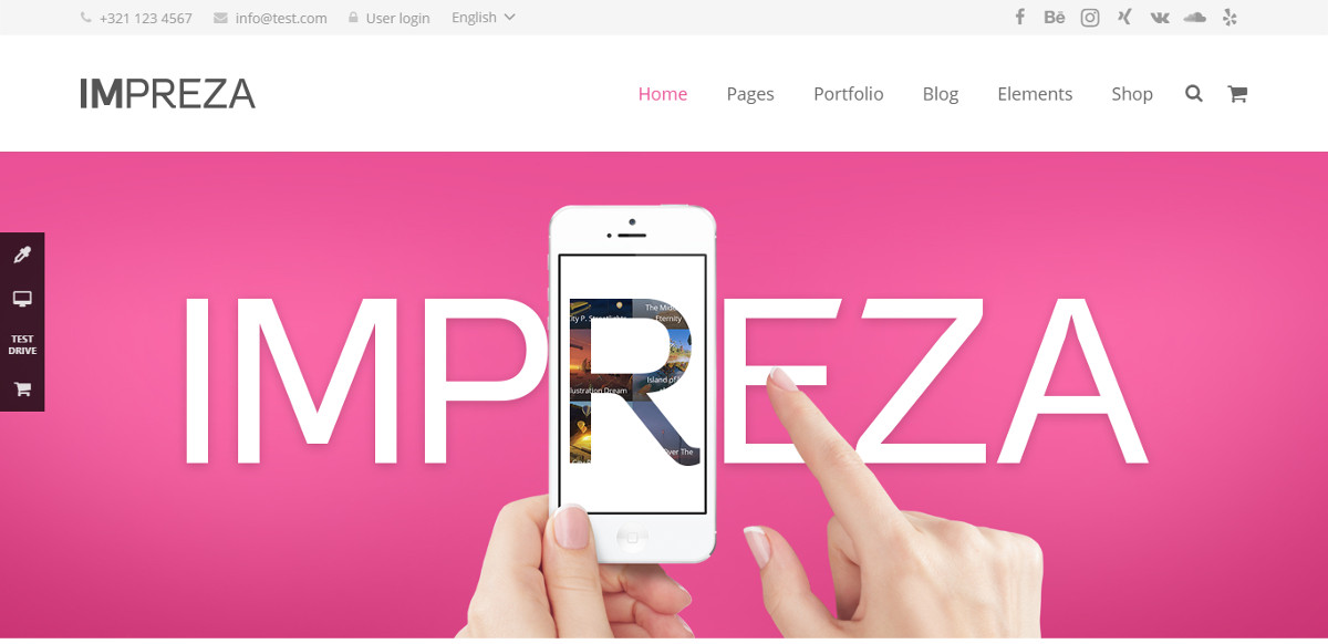 Impreza WordPress Theme