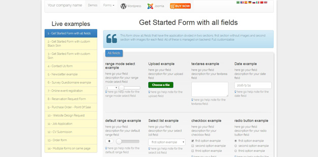 universal form builder