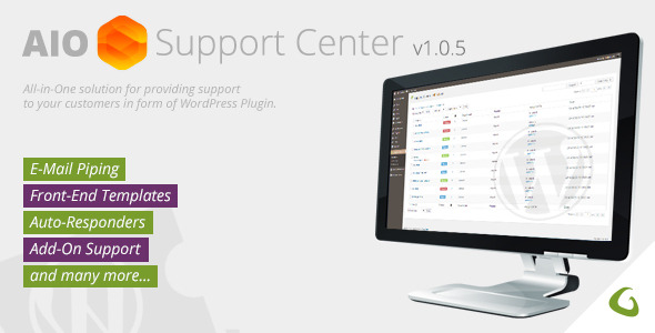 AIO Support Center - WordPress Ticketing System