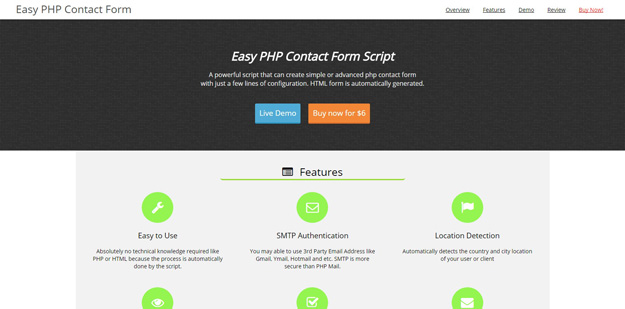 easy php form script