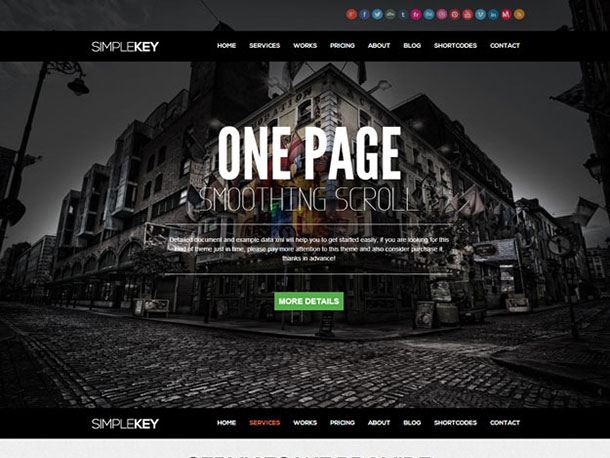 SimpleKey-one-page-portfolio-Theme