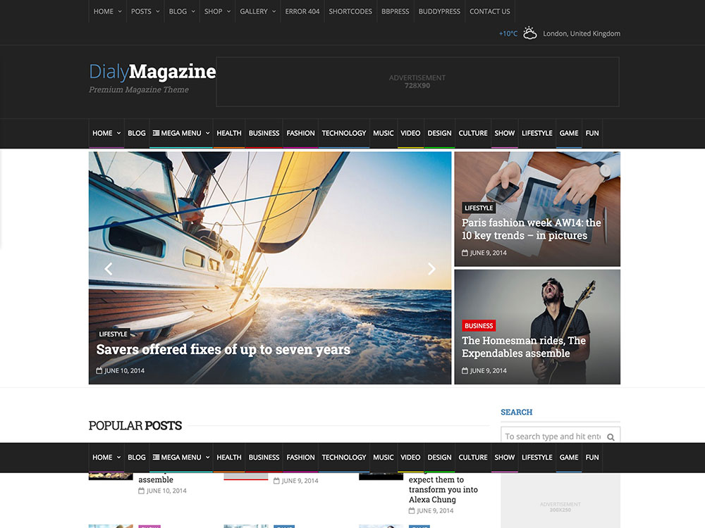 DialyMagazine-Theme