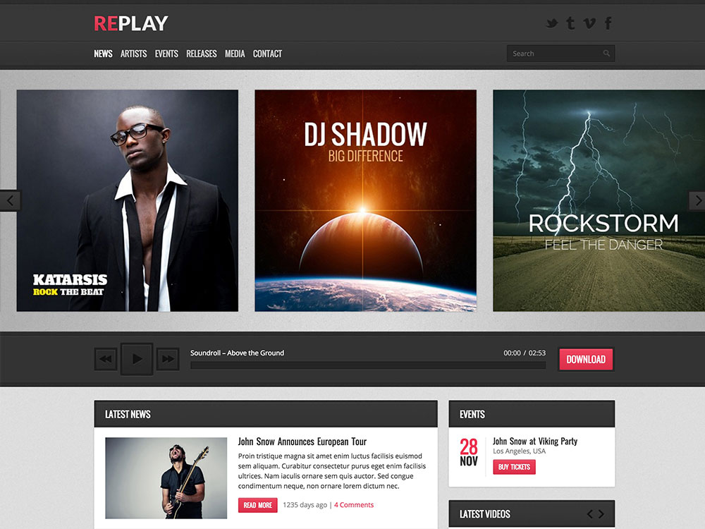 Replay-Music-WordPress-Theme