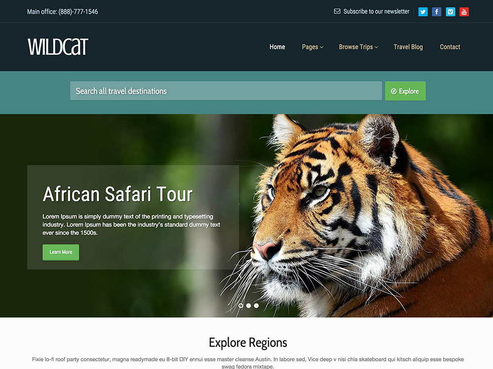 wildcat-travel-wordpress-theme