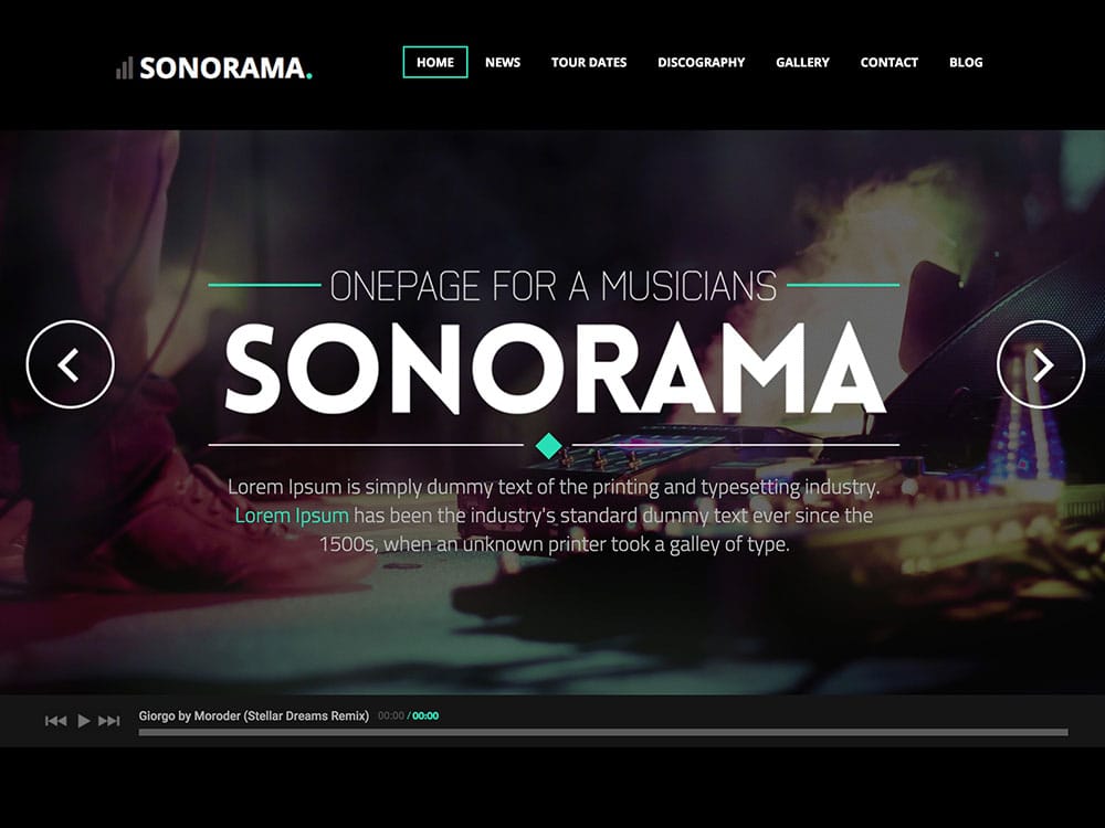 sonorama-music-theme