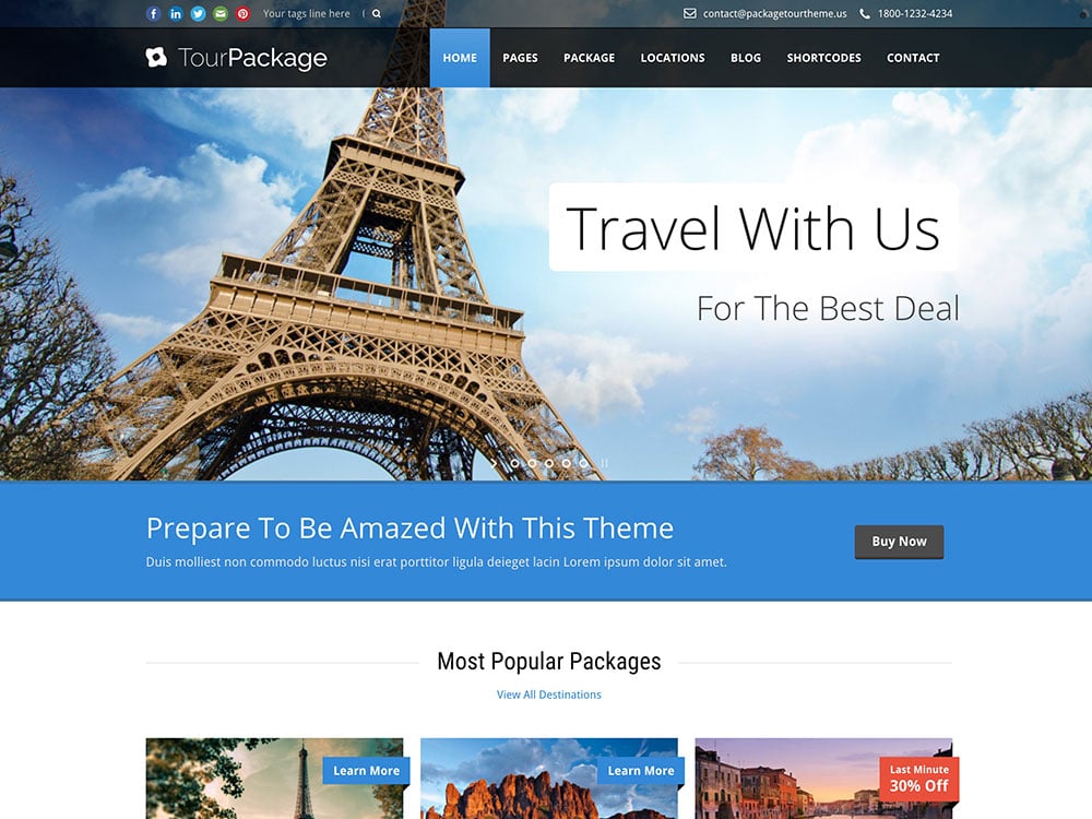 Tour-Package-wordpress-theme