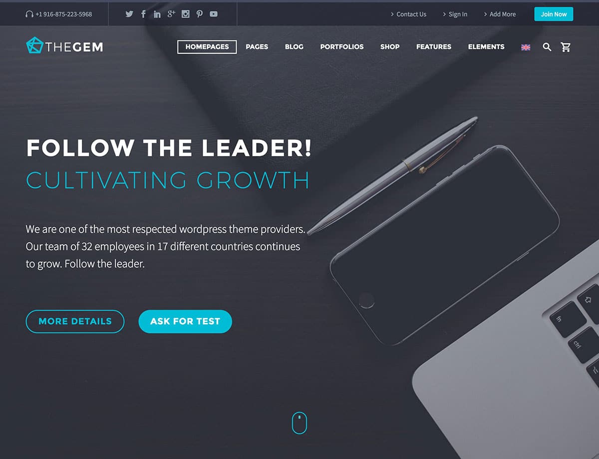 the-gem-multipurpose-wordpress-theme