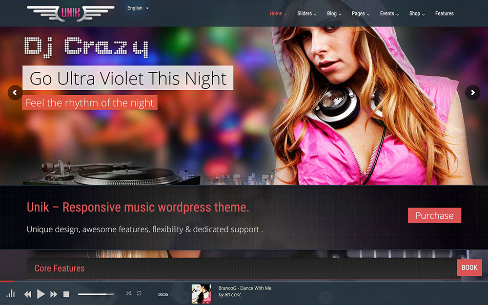 unik-music-wordpress-theme