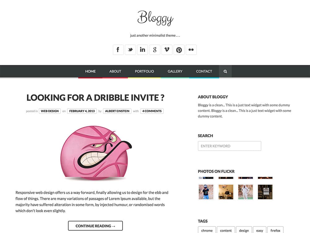 bloggy-minimalist-theme