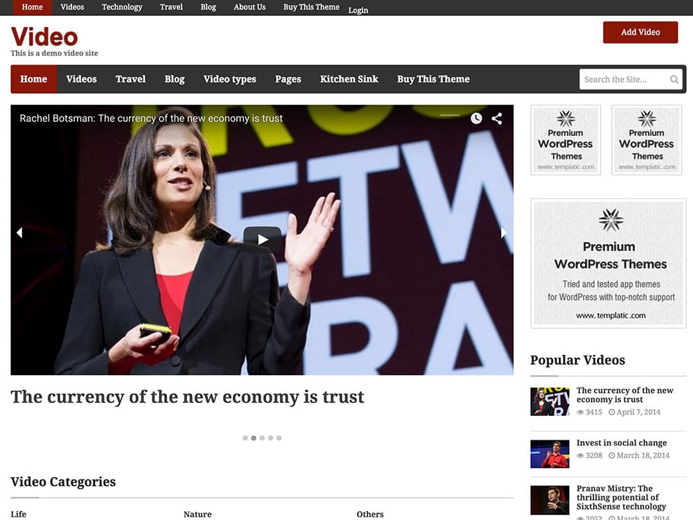 video-wordpress-theme