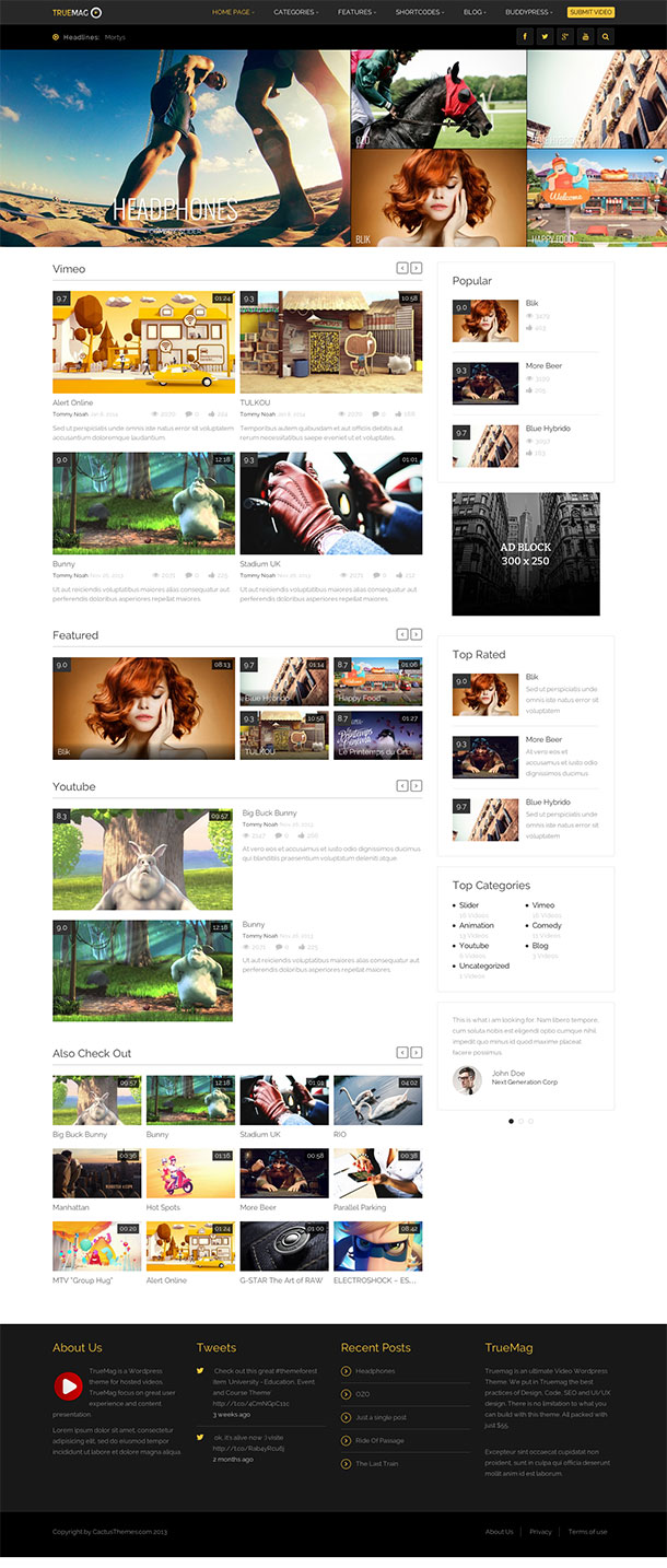 True-Mag-WordPress-Theme