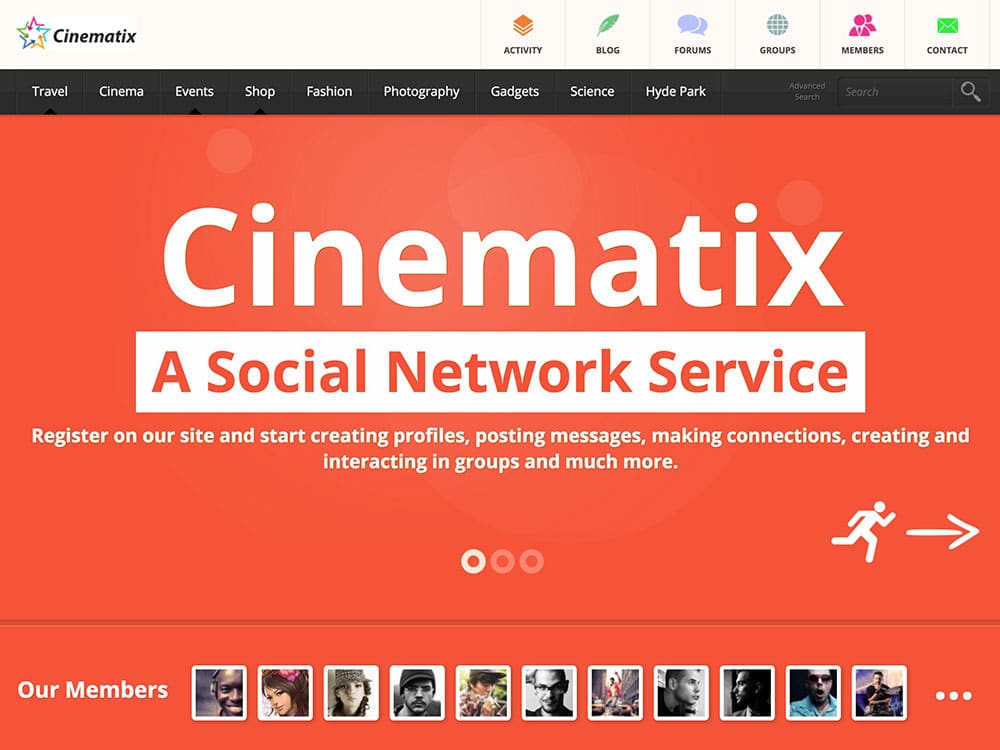 cinematix-buddypress-theme