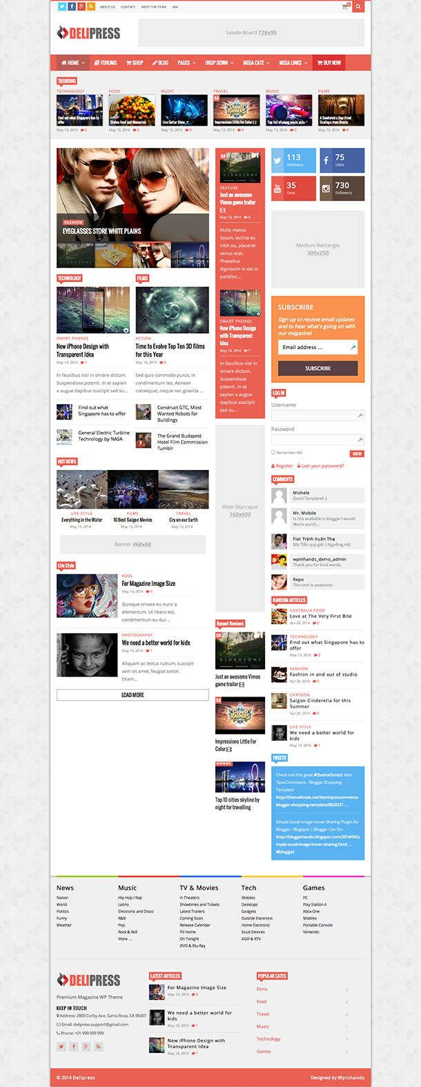 Delipress-WP-Theme