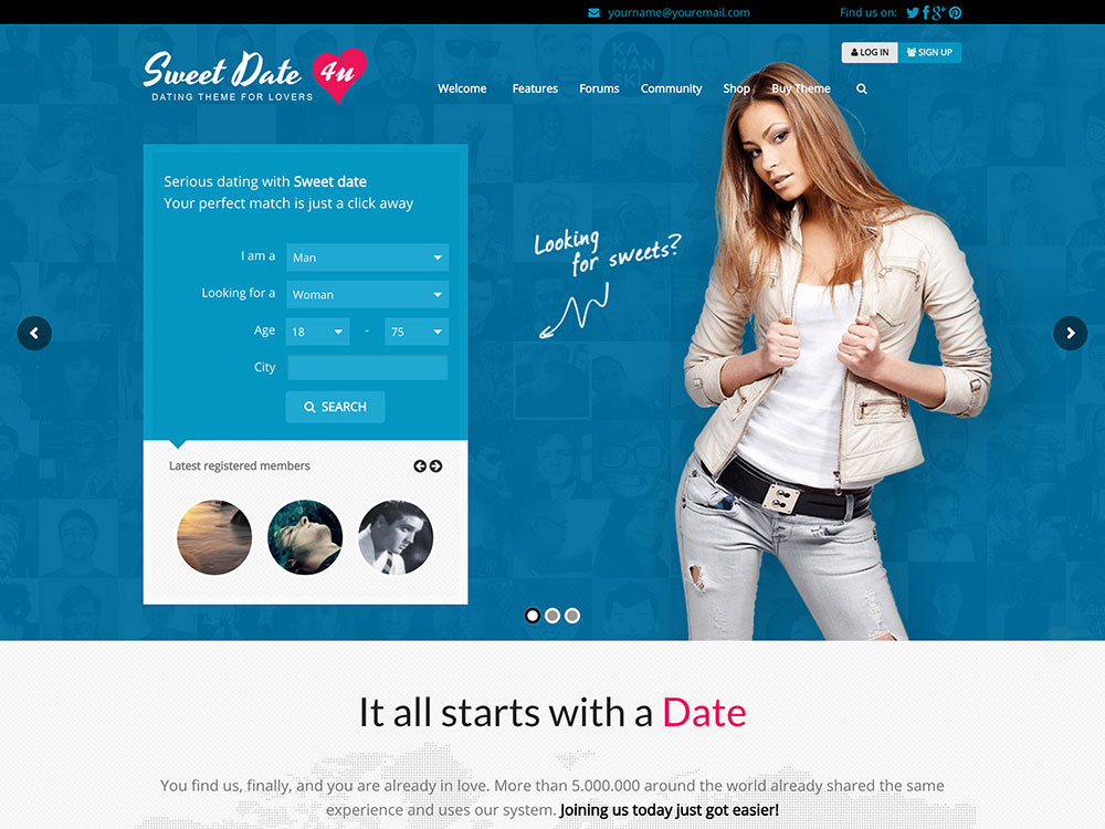 sweet-date-theme