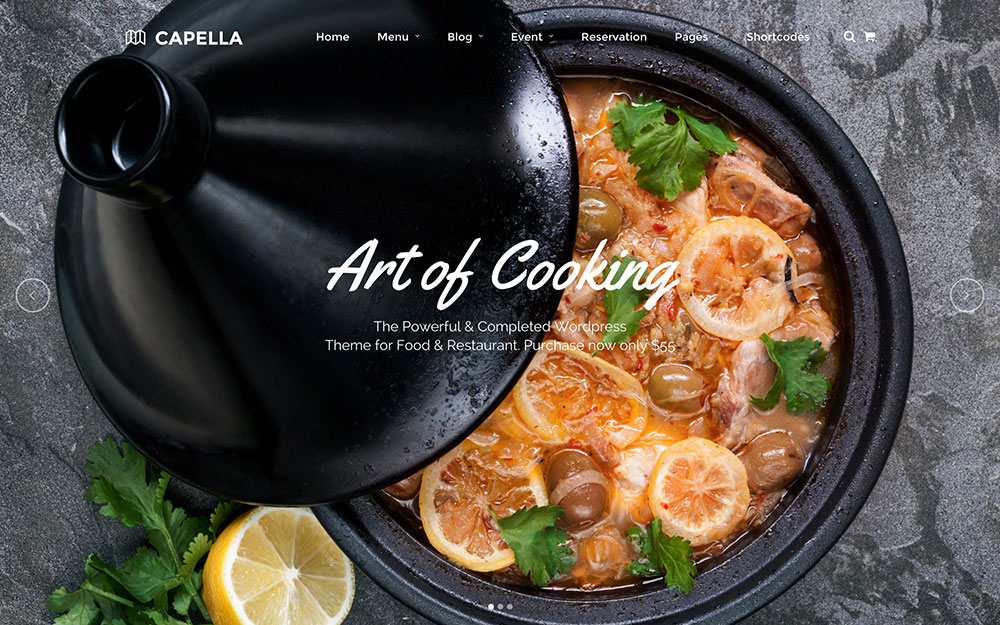 capella-cafe-&-restaurant-theme