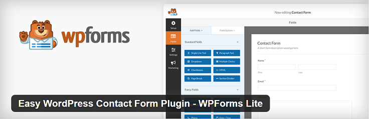 Best Contact Forms WordPress WP Form FormGet