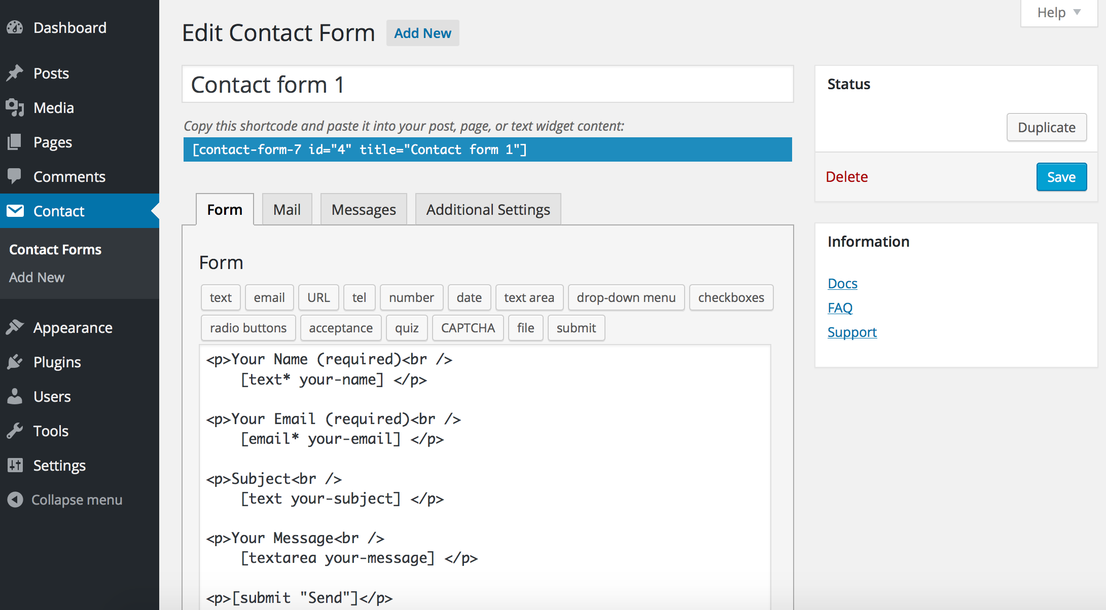 contact-form-7-wordpress-plugin