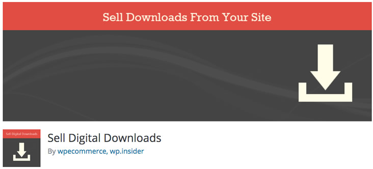 Sell Digital Downloads plugin