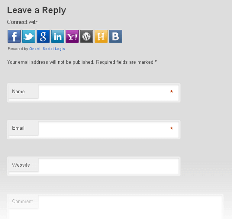 social login example