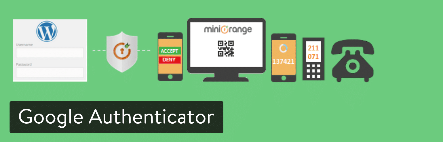Google Authenticator WordPress plugin