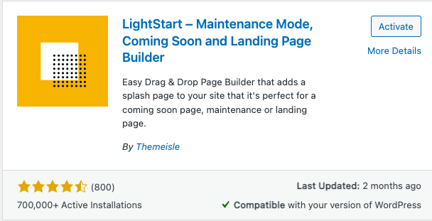 LightStart-plugin