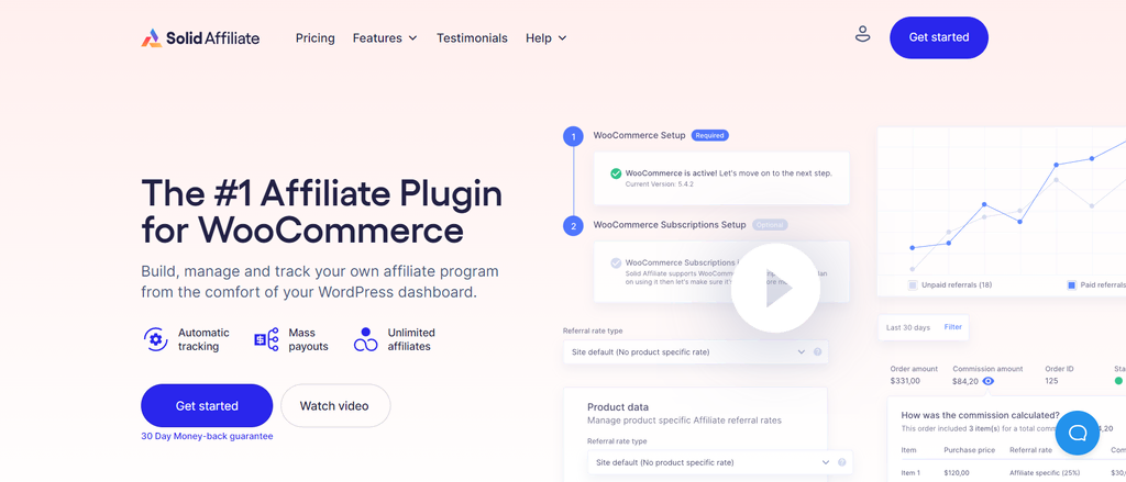 Solid Affiliate, a WordPress affiliate plugin