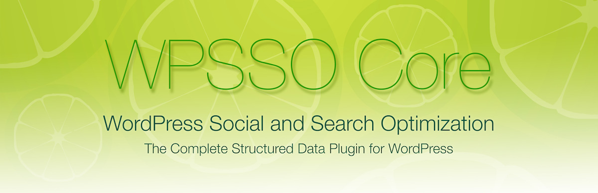 WPSSO Structured Data WordPress plugin