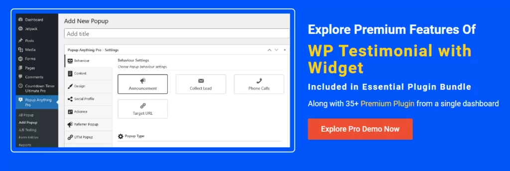 WP Testimonials with Widget