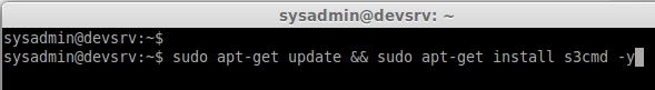 S3 install package