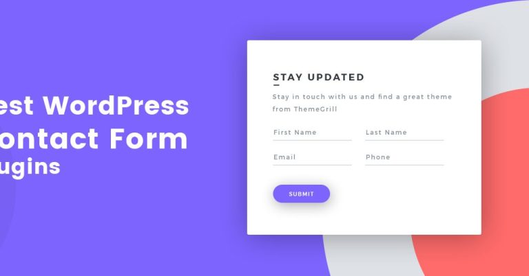 Best WordPress Contact Form Plugins