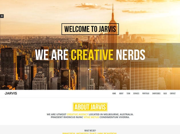jarvis-one-page-parallax-theme