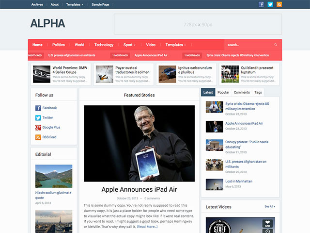 alpha-theme