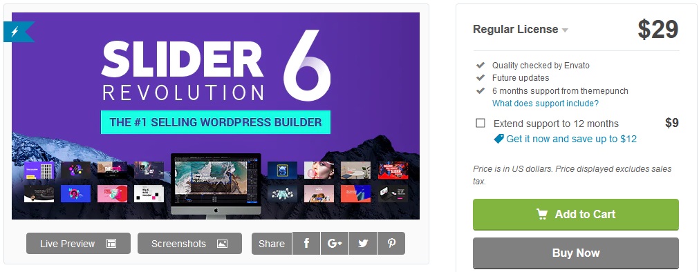 Slider Revolution Responsive WordPress Plugin