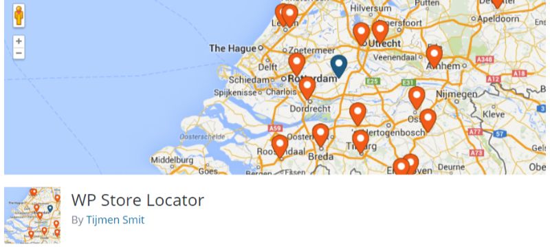 WP Store Locator plugin