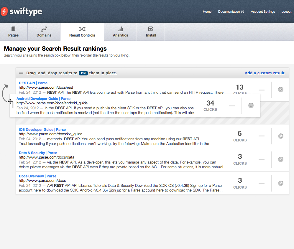04 swiftype search search rearrange