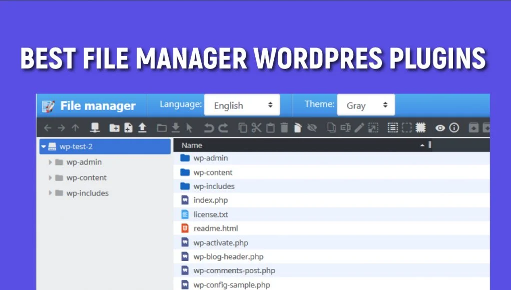Best File Manager WordPress Plugins