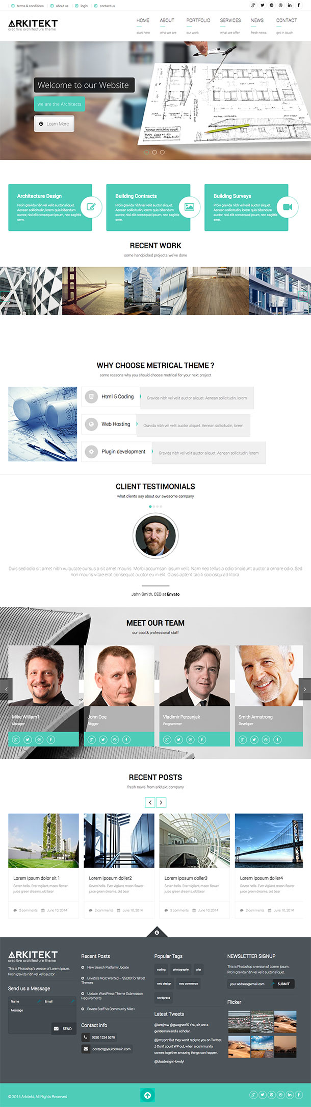 Arkitekt-Wordpress-Theme