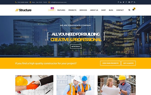 structure-construction-wordpress-theme