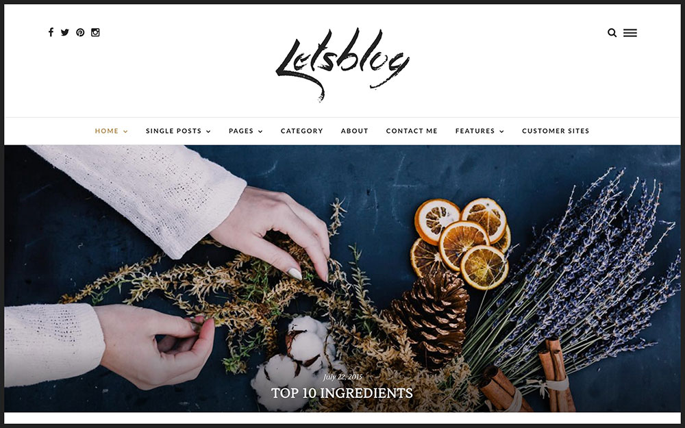 lets-blog-theme